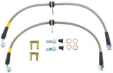 StopTech 13-13 Honda Civic EX Rear SS Brake Lines Stoptech Brake Line Kits  AXOPROS