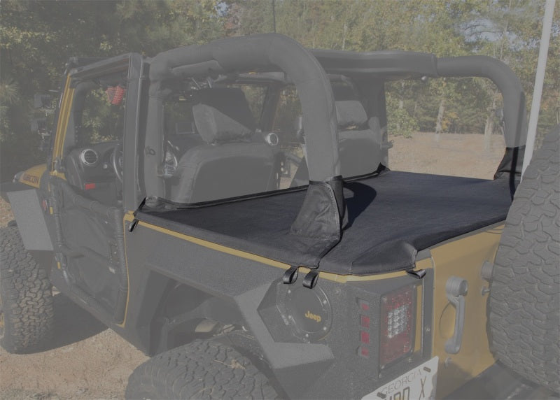 Rugged Ridge Tonneau Cover 07-18 Jeep Wrangler JK 2 Door Rugged Ridge Tonneau Covers - Hard Fold  AXOPROS
