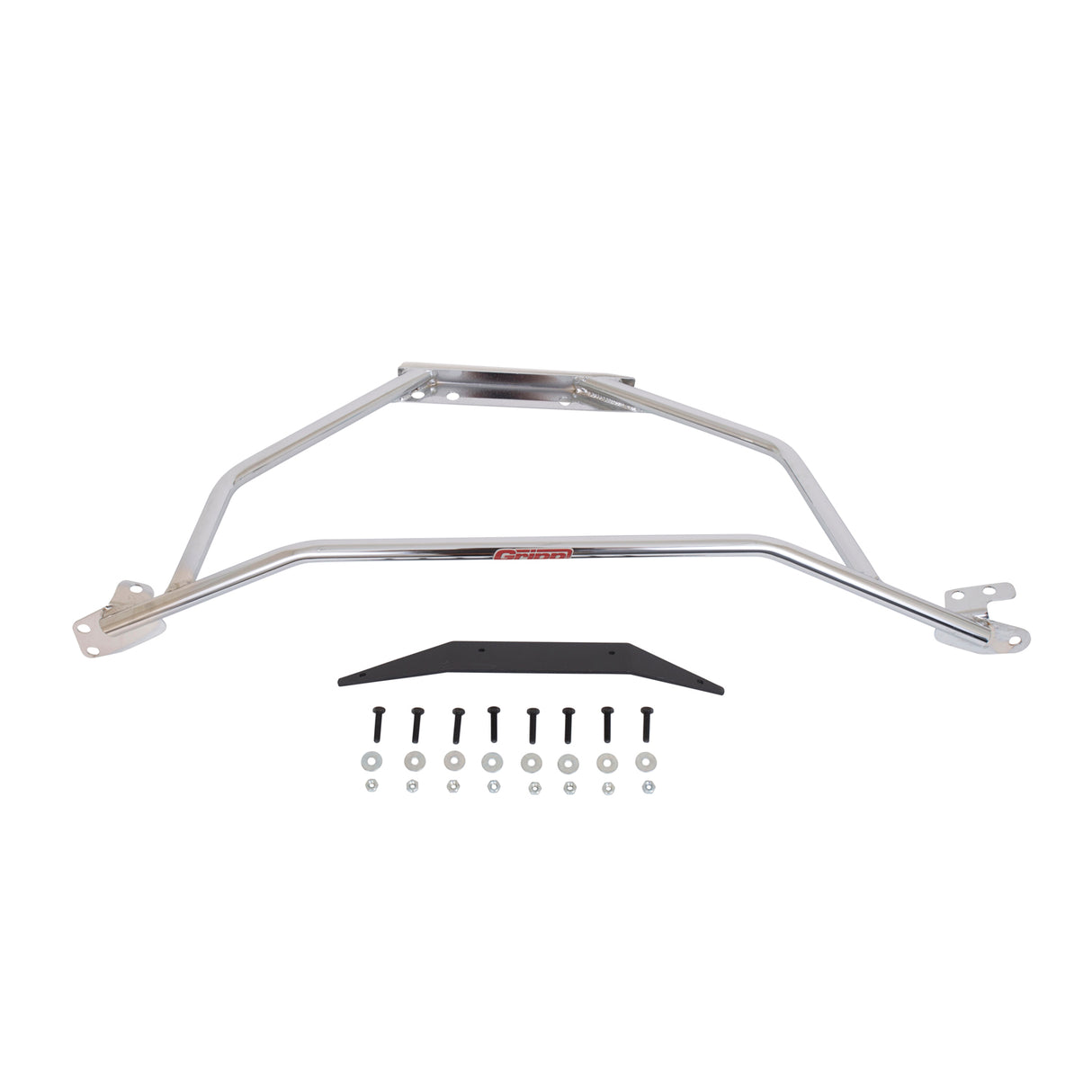 BBK MUSTANG V6/MUSTANG GT STRUT TOWER BRACE (POWDER CHROME) BBK Performance Parts Suspension Shock Absorber Tower Brace  AXOPROS