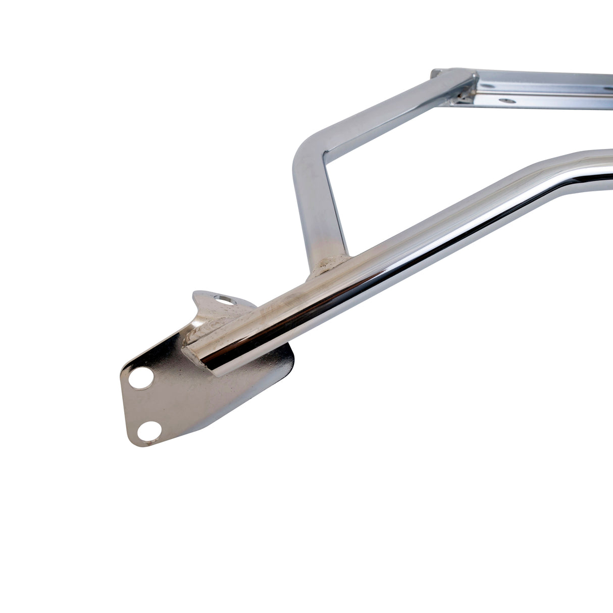 BBK MUSTANG V6/MUSTANG GT STRUT TOWER BRACE (POWDER CHROME) BBK Performance Parts Suspension Shock Absorber Tower Brace  AXOPROS