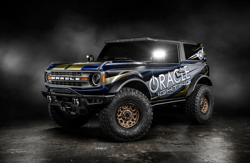 Oracle 21-23 Ford Bronco LED Off-Road Side Mirror Ditch Lights ORACLE Lighting Side Mirrors  AXOPROS