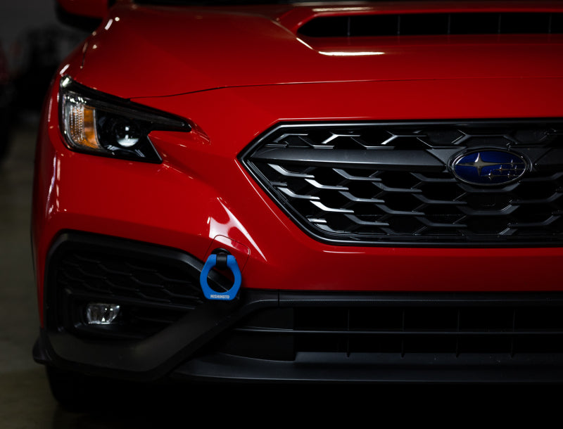 Mishimoto 2022+ Subaru WRX Front Tow Hook Blue Mishimoto Tow Hooks  AXOPROS