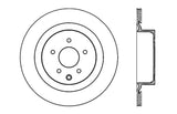 StopTech Infiniti G37 / Nissan 370Z SportStop Slotted & Drilled Rear Left Rotor Stoptech Brake Rotors - Slot & Drilled  AXOPROS