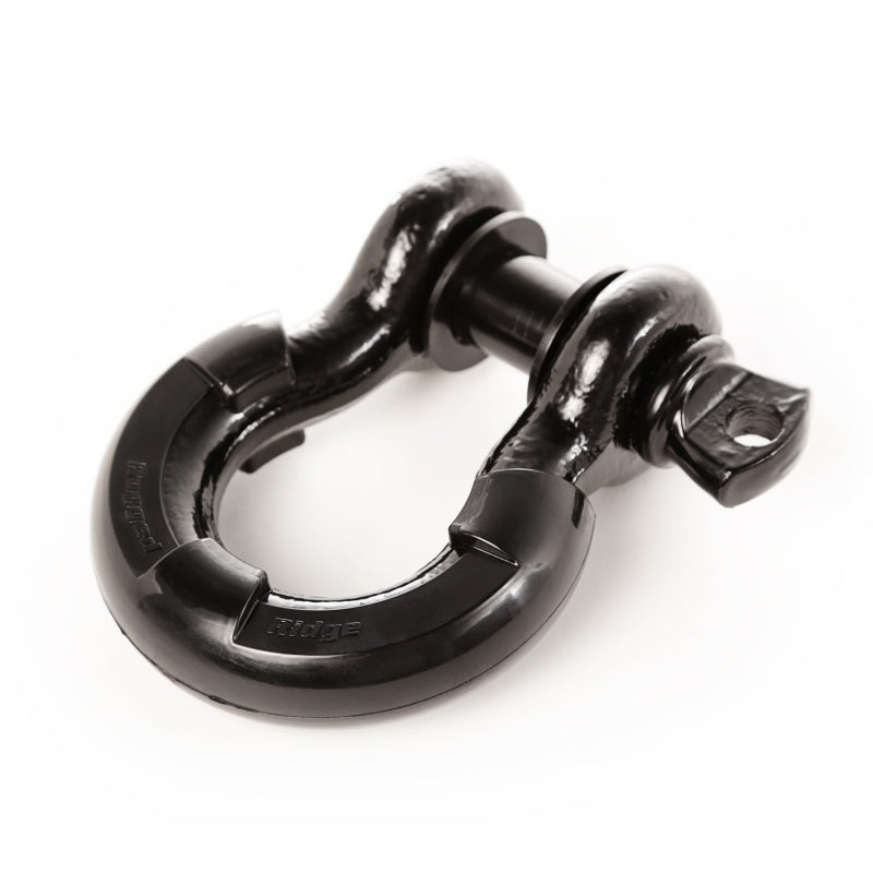 Rugged Ridge Black 3/4in D-Ring Isolator Kit Rugged Ridge Shackle Kits  AXOPROS