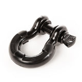 Rugged Ridge Black 3/4in D-Ring Isolator Kit Rugged Ridge Shackle Kits  AXOPROS