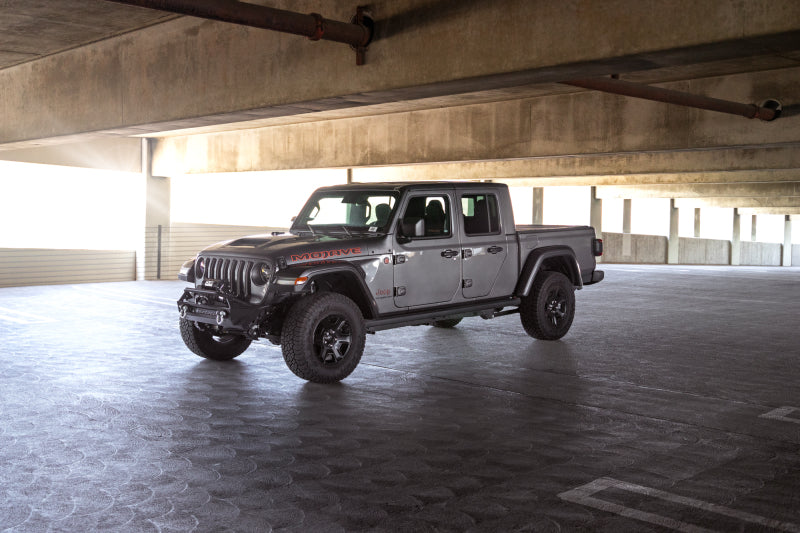 DV8 Offroad 07-23 Jeep Wrangler JK/JL & Gladiator JT FS-1 Series Stubby Front Bumper DV8 Offroad Bumpers - Steel  AXOPROS