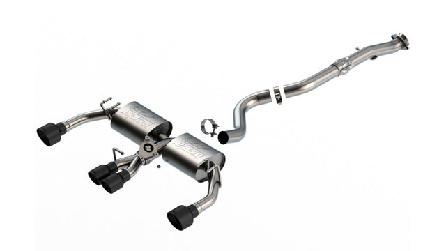 Borla 23-24 Toyota GR Corolla ATAK Cat Back System w/ Black Tips Borla Catback  AXOPROS