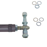 BBK 2005-2014 MUSTANG FRONT BUMP-STEER KIT CNC BILLET ALUMINUM HD HEIM JOINTS BBK Performance Parts Suspension Ball Joint Bolt Kit  AXOPROS