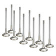 Supertech VW 1.8L/2.0L 16V 28.x6.96x98.20mm Flat Inconel Exhaust Valve - Set of 10 Supertech Valves  AXOPROS