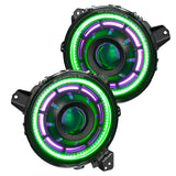 Oracle Oculus Bi-LED Projector Headlights for Jeep JL/Gladiator JT - w/ Simple Cntrl SEE WARRANTY ORACLE Lighting Headlights  AXOPROS