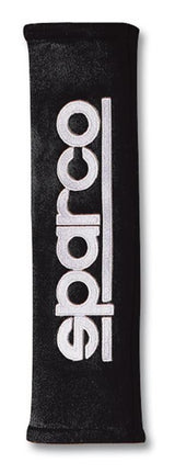 Sparco Belt Pad 2In Alcantara Black SPARCO Seat Belts & Harnesses  AXOPROS