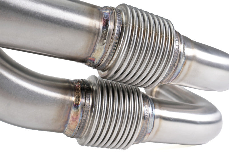 Perrin 22-24 Subaru WRX / 20-24 OBXT & Legacy XT / 19-24 Ascent Equal Length Header - Brushed SS Perrin Performance Headers & Manifolds  AXOPROS