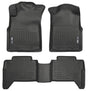 Husky Liners 05-13 Toyota Tacoma WeatherBeater Combo Black Floor Liners Husky Liners Floor Mats - Rubber  AXOPROS