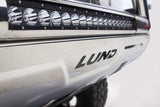 Lund 07-17 Chevy Silverado 1500 Bull Bar w/Light & Wiring - Polished LUND Bull Bars  AXOPROS