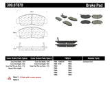 StopTech Performance 04-09 Acura TSX / 09 Accord V6 Coupe ONLY Front Brake Pads Stoptech Brake Pads - Performance  AXOPROS