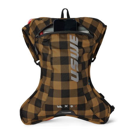 USWE Outlander Hydration Pack 2L - Flannel Bronze/Black USWE Bags - Hydration Packs  AXOPROS