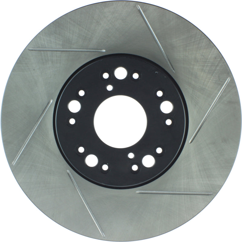 StopTech Power Slot 93-05 Lexus GS Series / 00-05 IS300 / 93-94 LS Series Front Left Slotted Rotor Stoptech Brake Rotors - Slotted  AXOPROS