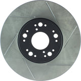 StopTech Power Slot 93-05 Lexus GS Series / 00-05 IS300 / 93-94 LS Series Front Left Slotted Rotor Stoptech Brake Rotors - Slotted  AXOPROS
