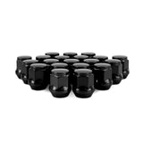 Mishimoto Steel Acorn Lug Nuts M12 x 1.5 - 20pc Set - Black Mishimoto Lug Nuts  AXOPROS