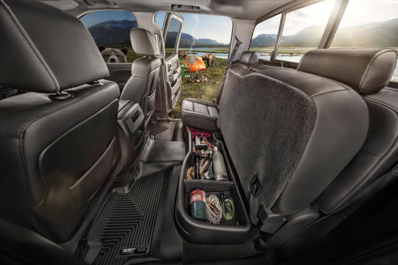 Husky Liners 2014 Chevrolet/GMC Silverado/Sierra 1500 Ext Cab Pickup Husky Underseat GearBox Storage Husky Liners Tool Storage  AXOPROS