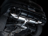 AWE MK8 Volkswagen Golf R 3in Touring Edition Quad Exhaust - Diamond Black Tips AWE Tuning Catback  AXOPROS