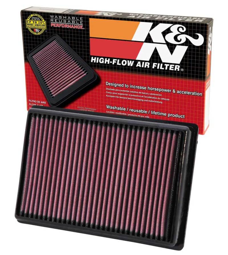K&N 10-11 BMW S1000RR 990 Replacement Air FIlter K&N Engineering Air Filters - Direct Fit  AXOPROS