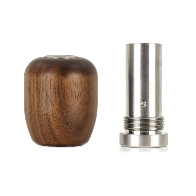 Mishimoto Short Steel Core Wood Shift Knob - Walnut Mishimoto Shift Knobs  AXOPROS