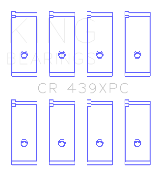 King Honda B18A1/B18B1 pMaxKote Performance Rod Bearing Set King Engine Bearings Bearings  AXOPROS