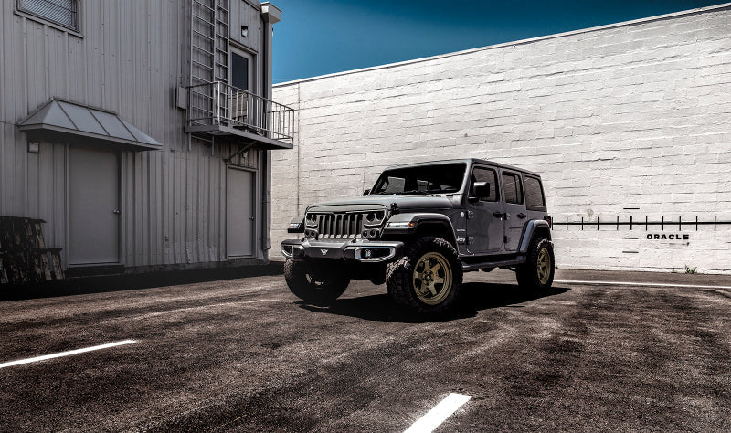 Oracle VECTOR Series Full LED Grille - Jeep Wrangler JL/JT - NA SEE WARRANTY ORACLE Lighting Light Accessories and Wiring  AXOPROS
