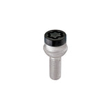 McGard Wheel Lock Bolt Set - 4pk. (Radius Seat) M14X1.5 / 17mm Hex / 27.0mm Shank Length - Black McGard Wheel Bolts  AXOPROS