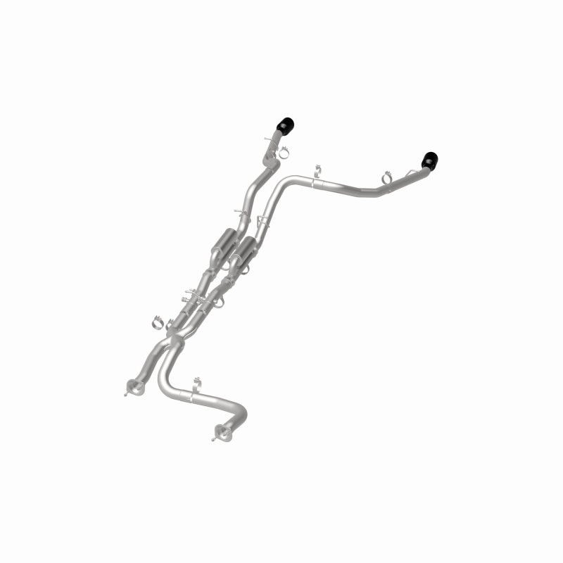 MagnaFlow 2025 Ram 1500 RHO SPEQ Series Black Chrome Cat-Back Performance Exhaust System Magnaflow Catback  AXOPROS