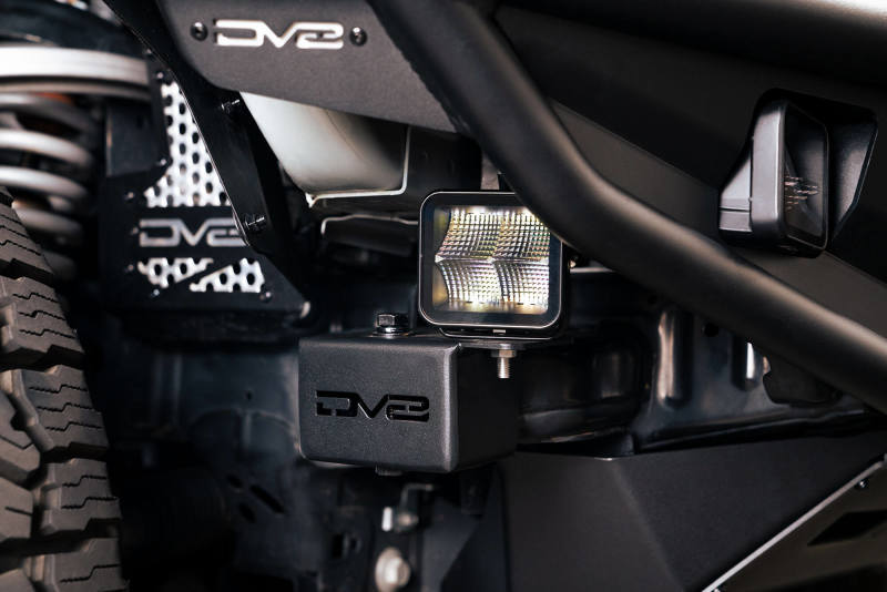 DV8 Offroad 21-22 Ford Bronco Crash Bar Caps w/ Accessory Mount DV8 Offroad Bumper Accessories  AXOPROS