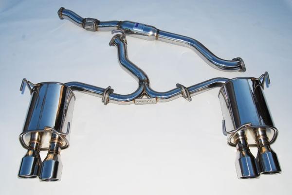 Invidia 11+ STI/WRX Sedan Only 76mm Q300 Stainless Steel Tip Cat-back Exhaust Invidia Catback  AXOPROS