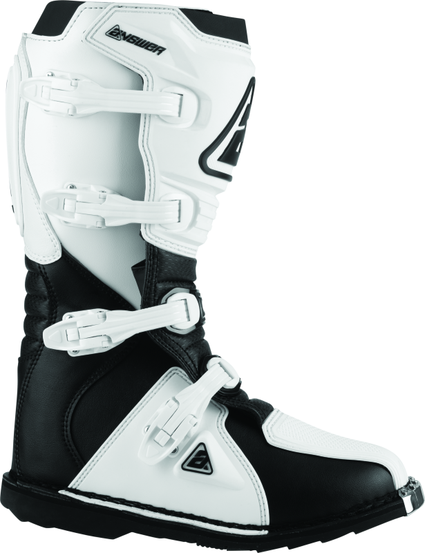 Answer AR1 Boot Black/White - 7 Answer Motorcycle Boots  AXOPROS
