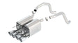 Borla 05-08 Chevrolet Corvette Coupe/Conv 6.0L/6.2L 8cyl Aggressive ATAK Exhaust (rear section only) Borla Catback  AXOPROS