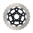 Performance Machine Disc Carr Dominator 11.8in x .20 FF No O/S Rr - Black Ano Performance Machine Brake Rotors - Drilled  AXOPROS