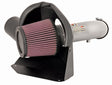 K&N 07-10 Nissan Altima 2.5L Silver Typhoon Short Ram Intake K&N Engineering Cold Air Intakes  AXOPROS