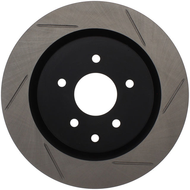 StopTech Power Slot 03-07 350z/ 03-04 G35 w/ Brembo SportStop Slotted Rear Left Rotor Stoptech Brake Rotors - Slotted  AXOPROS