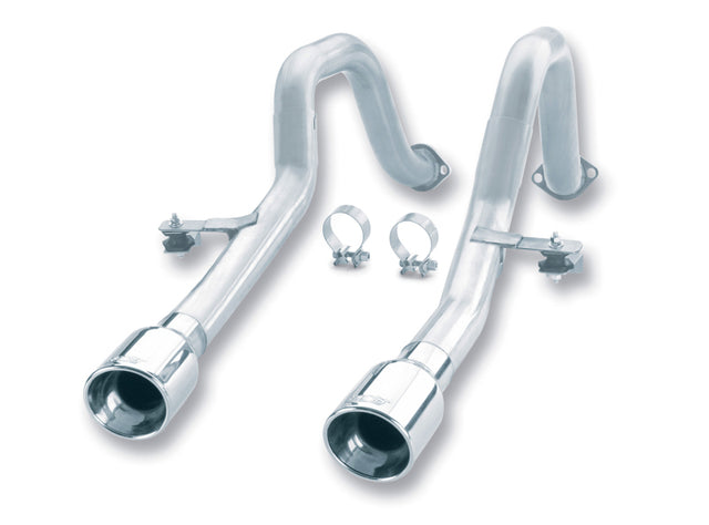 Borla 97-04 Chevrolet Corvette 5.7L 8cyl RWD Very Aggressive Catback Exhaust - Off-Road/Racing Borla Axle Back  AXOPROS