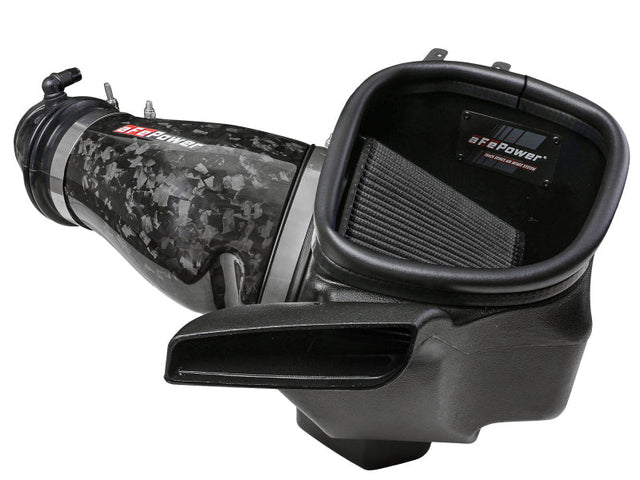 aFe 2021 Dodge Durango SRT Hellcat Track Series Carbon Fiber Cold Air Intake System w/ Pro 5R Filter aFe Cold Air Intakes  AXOPROS