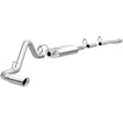 Magnaflow 14 Chevy Silverado V8 5.3L CC/EC Cab Single P/S Rear Exit Stainless Cat Back Perf Exhaust Magnaflow Catback  AXOPROS