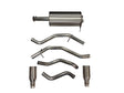 Corsa 19-24 Ram 1500 5.7L Crew Cab w/ 57in or 76in Bed Cat-Back Dual Rr Exit 5in Satin Polished Tips CORSA Performance Catback  AXOPROS