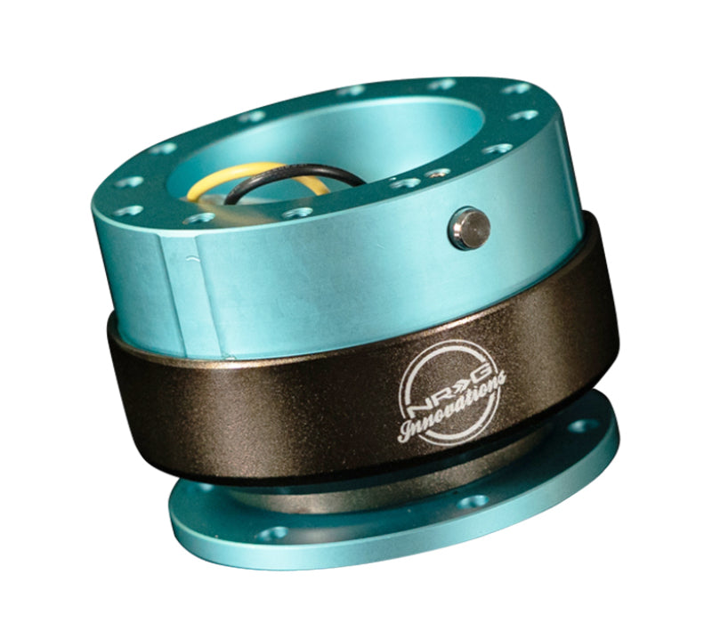 NRG Quick Release Gen 2.0 - Minty Fresh Body / Titanium Chrome Ring NRG Quick Release Adapters  AXOPROS