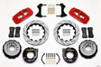 Wilwood AERO4 Rear P-Brake Kit 14.00in Drilled Red Chevy C-10 2.42 Offset 5-lug Wilwood Big Brake Kits  AXOPROS