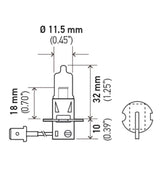 Hella H3 12V 55W Xen White XB Bulb (Pair) Hella Bulbs  AXOPROS