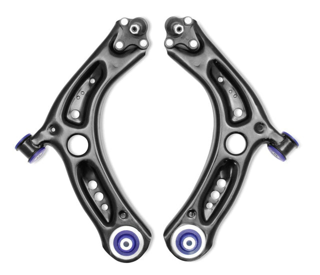 SuperPro 2015 Audi A3 Quattro Premium Front Lower Control Arm Set w/ Bushings Superpro Control Arms  AXOPROS