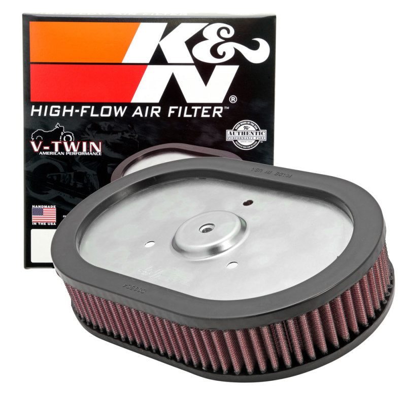K&N 10-12 Harley Davidson FLHXSE/FLSTSE / 11-12 FLHTCUSE / 11 FLTRUSE Replacement Air Filter K&N Engineering Air Filters - Direct Fit  AXOPROS
