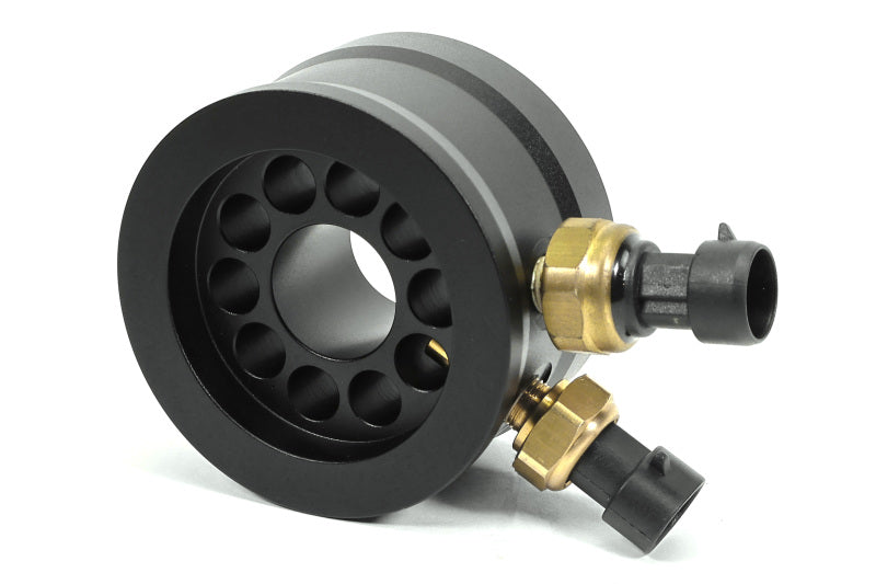 Perrin 2015+ Subaru WRX Oil Temp/Pressure Adapter - Tall Perrin Performance Oil Filter Other  AXOPROS