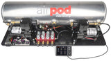 Ridetech RidePro E5 Air Ride Suspension Control System 5 Gallon Dual Compressor AirPod 1/4in Valves Ridetech Air Compressor Systems  AXOPROS