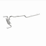 MagnaFlow 10-12 Mazda 3 L4 2.5L Hatchback Split Rear Exit Stainless Cat Back Performance Exhaust Magnaflow Catback  AXOPROS